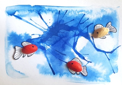 Pistáciové rybičky